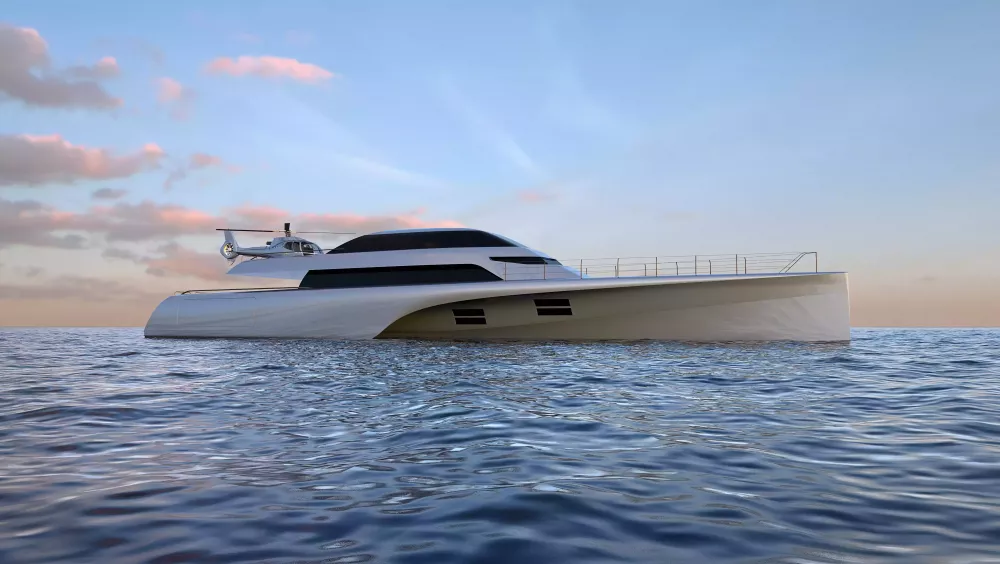 46M FRERS TRIMARAN Luxury Motor Yacht for Sale | C&N