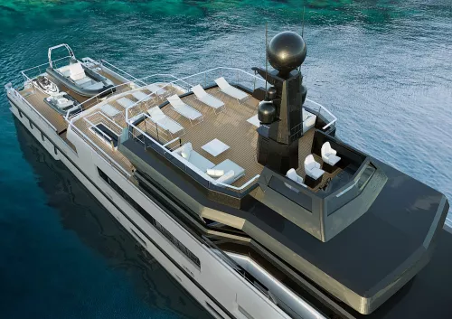 EXPLORER CLASSIC - Luxury Motor Yacht For Sale - Exterior Design - Img 4 | C&N