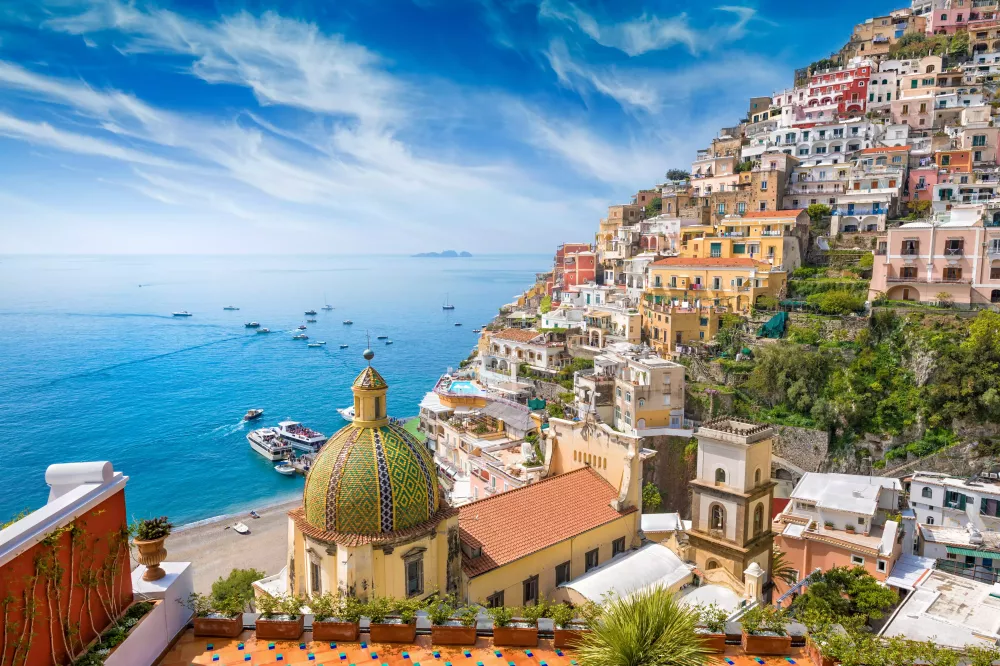 Amalfi Coast - Luxury Yacht Charter Destination in Mediterranean | C&N