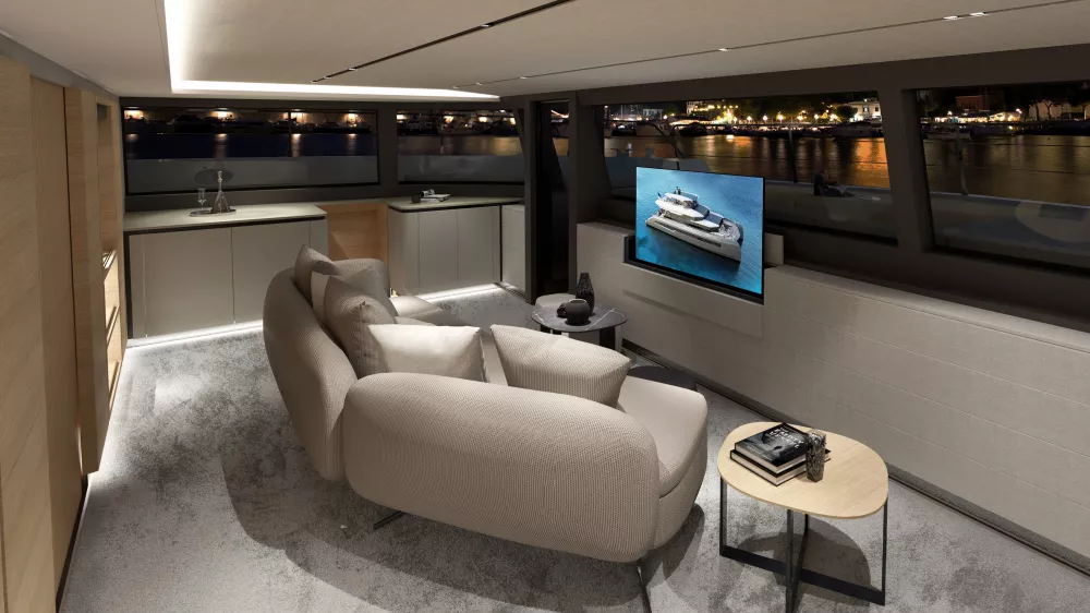Serenity 72 Power Catamaran - Luxury Motor Yacht For Sale - Forward area - Img 3 | C&N