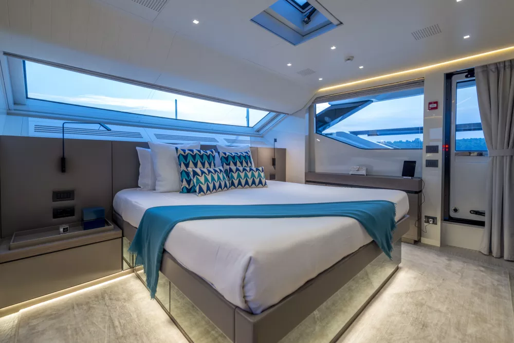 TAIJI - Luxury Motor Yacht For Sale - Master cabin - Img 1 | C&N