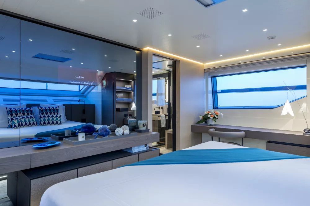 TAIJI - Luxury Motor Yacht For Sale - Master cabin - Img 3 | C&N